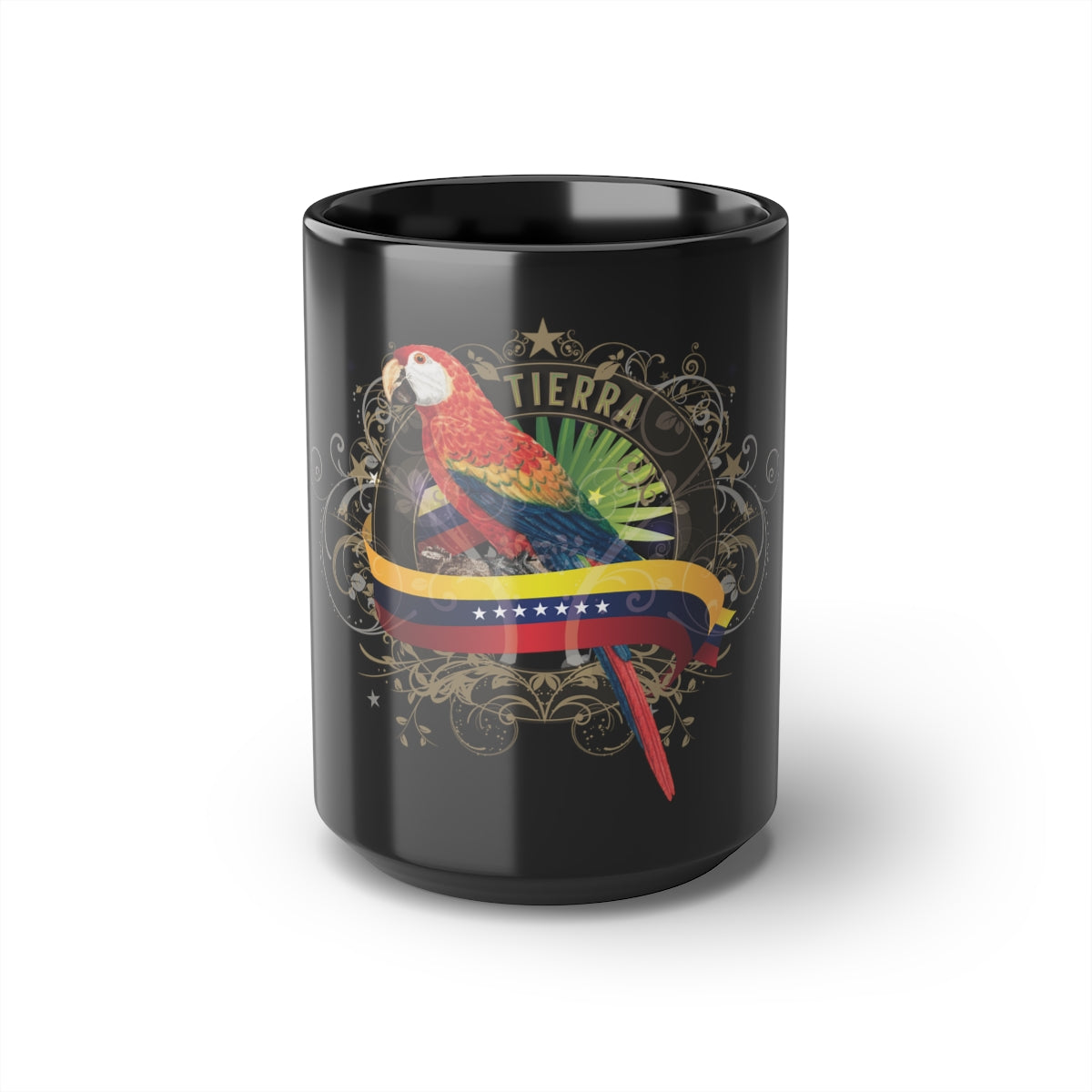 Black Mug, 15oz