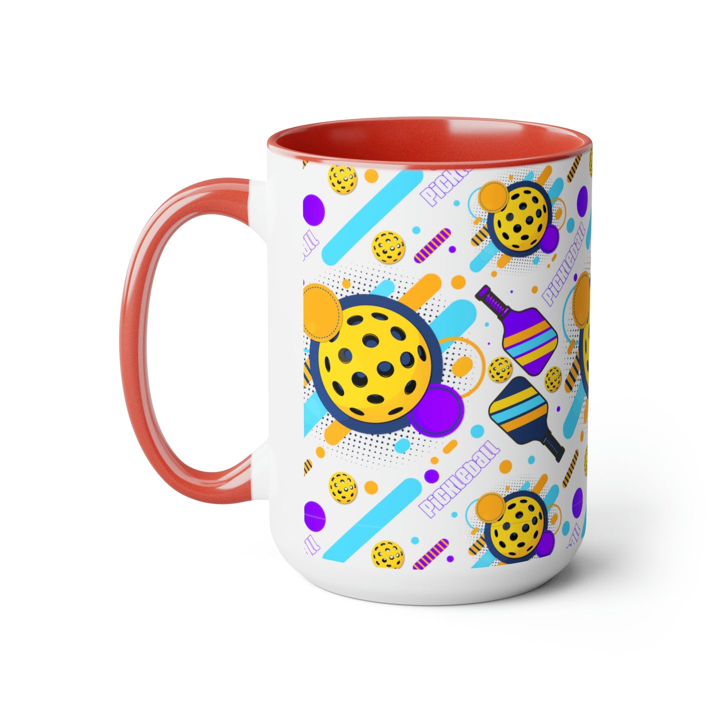 Two-Tone Coffee Mugs, 15oz