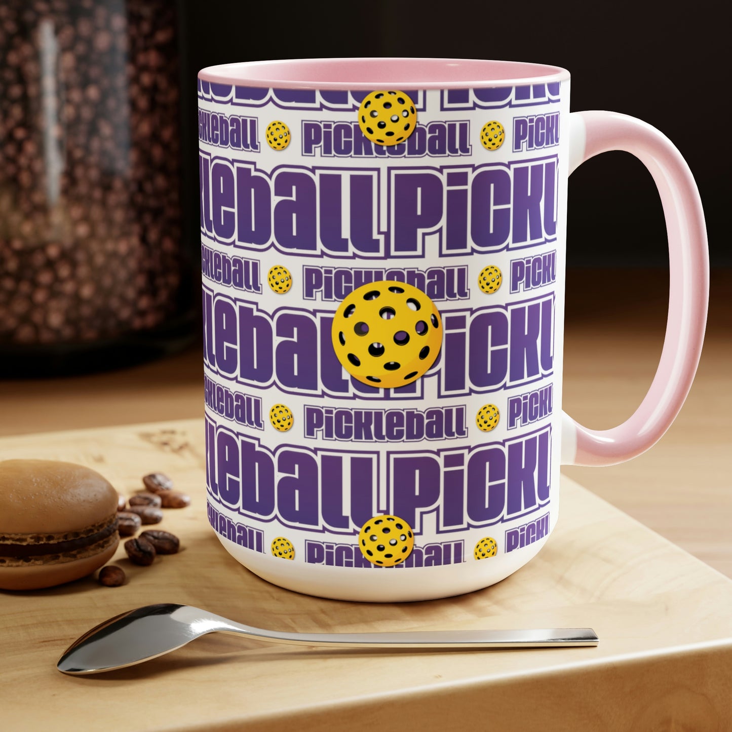 Two-Tone Coffee Mugs, 15oz