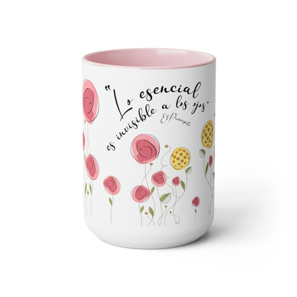 Two-Tone Coffee Mugs, 15oz