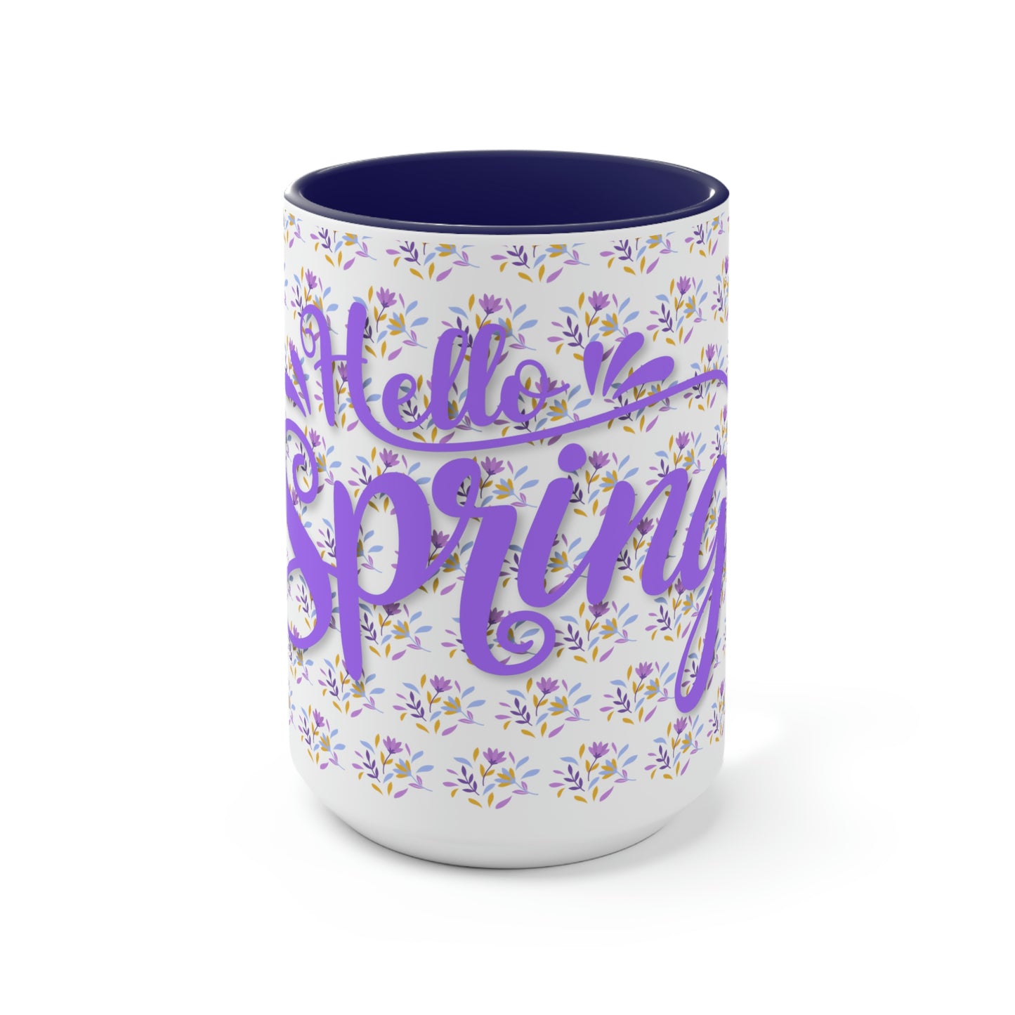 Two-Tone Coffee Mugs, 15oz