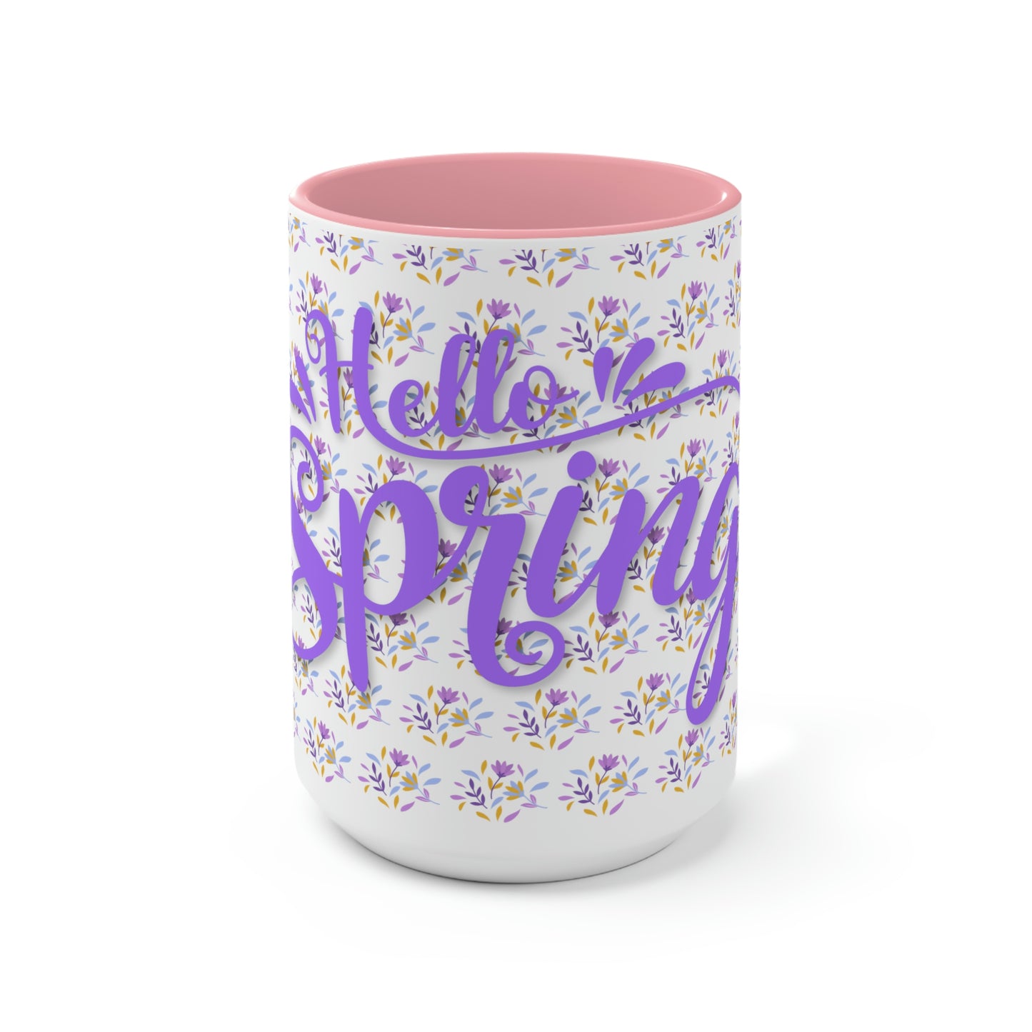 Two-Tone Coffee Mugs, 15oz