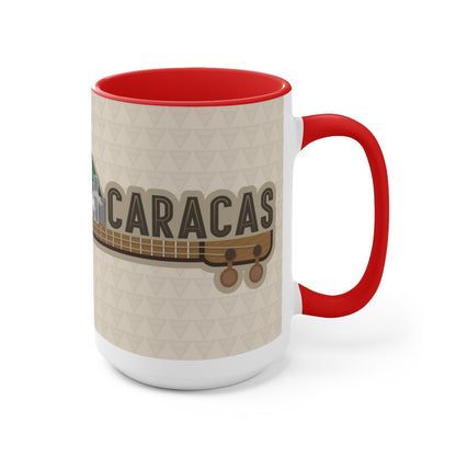 Two-Tone Coffee Mugs, 15oz