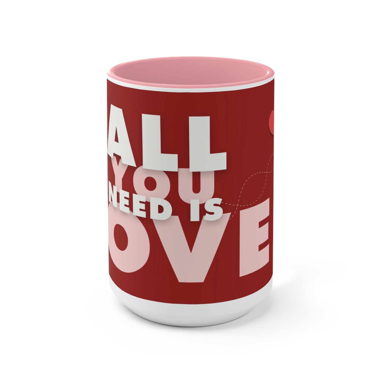 Two-Tone Coffee Mugs, 15oz