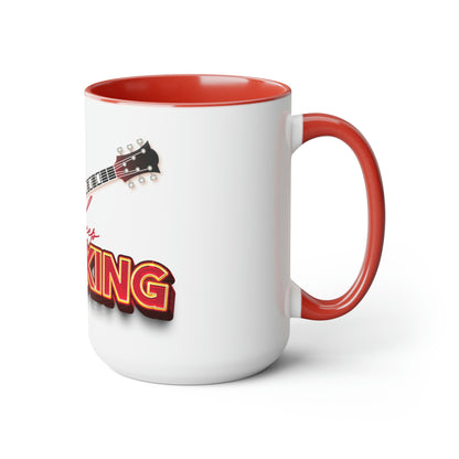 Two-Tone Coffee Mugs, 15oz