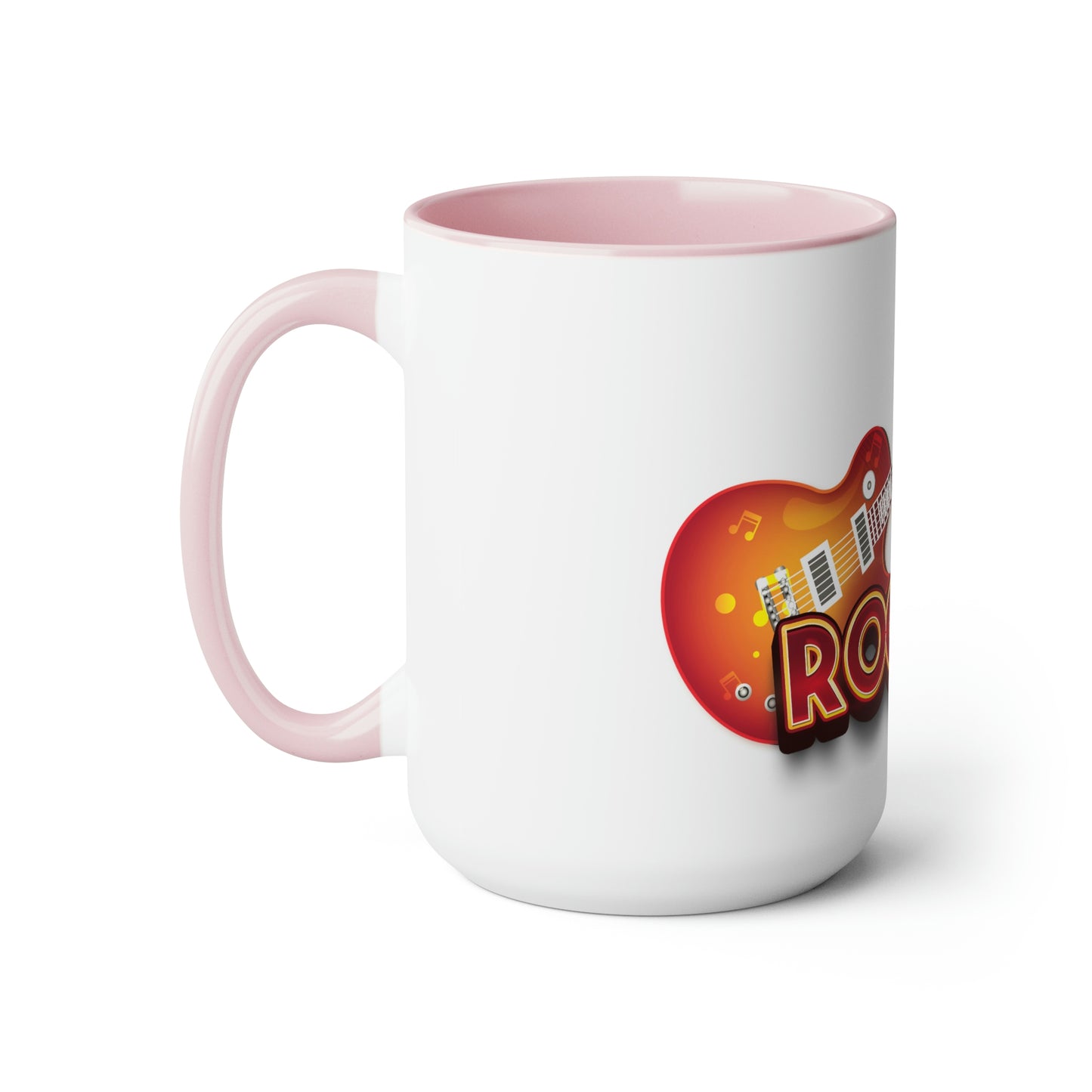 Two-Tone Coffee Mugs, 15oz