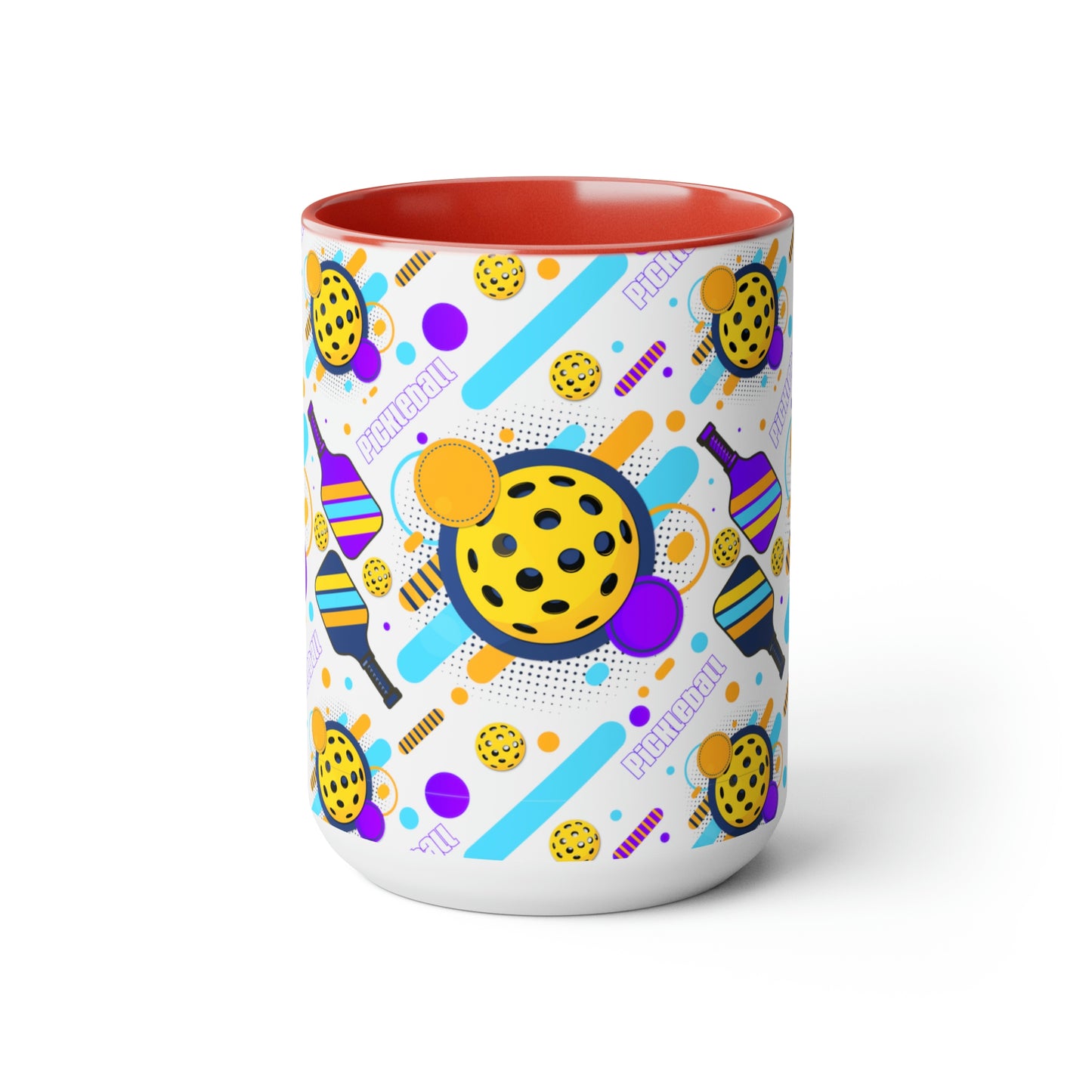 Two-Tone Coffee Mugs, 15oz