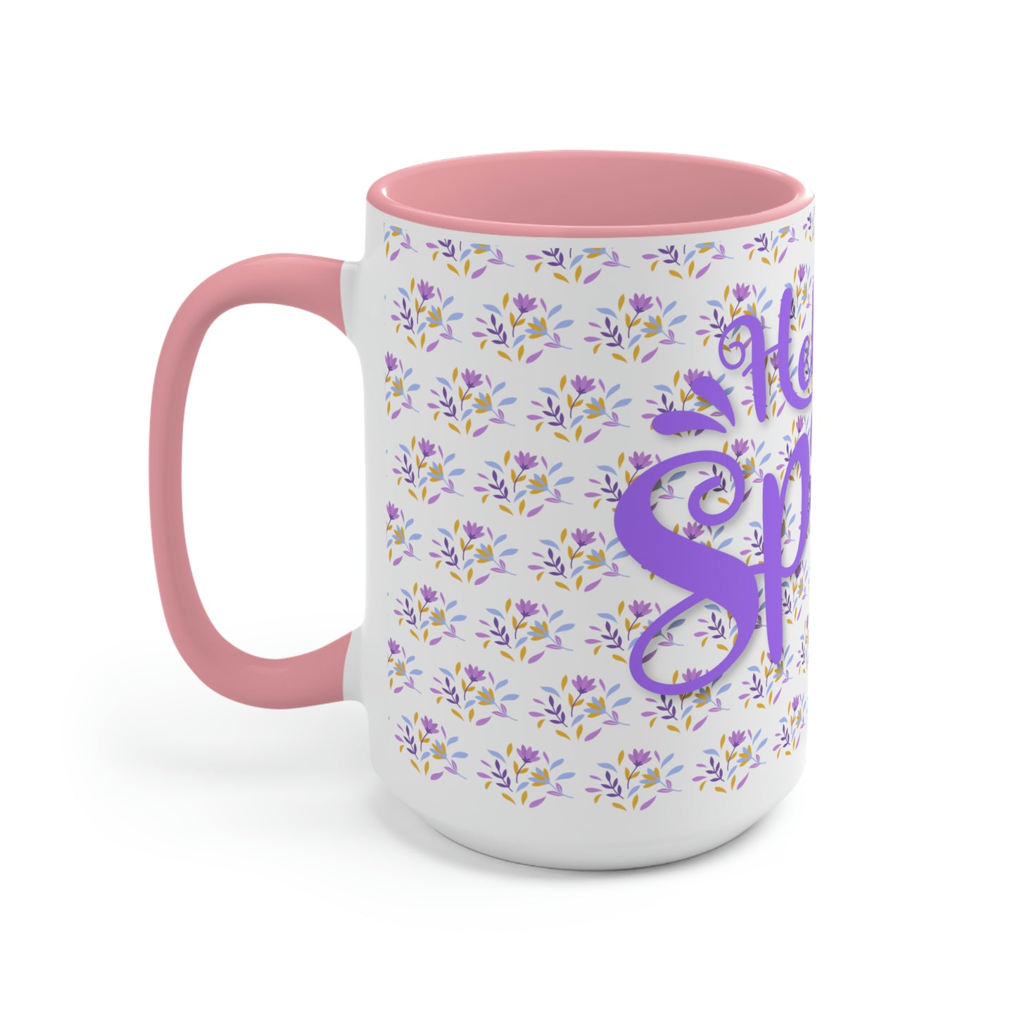 Two-Tone Coffee Mugs, 15oz