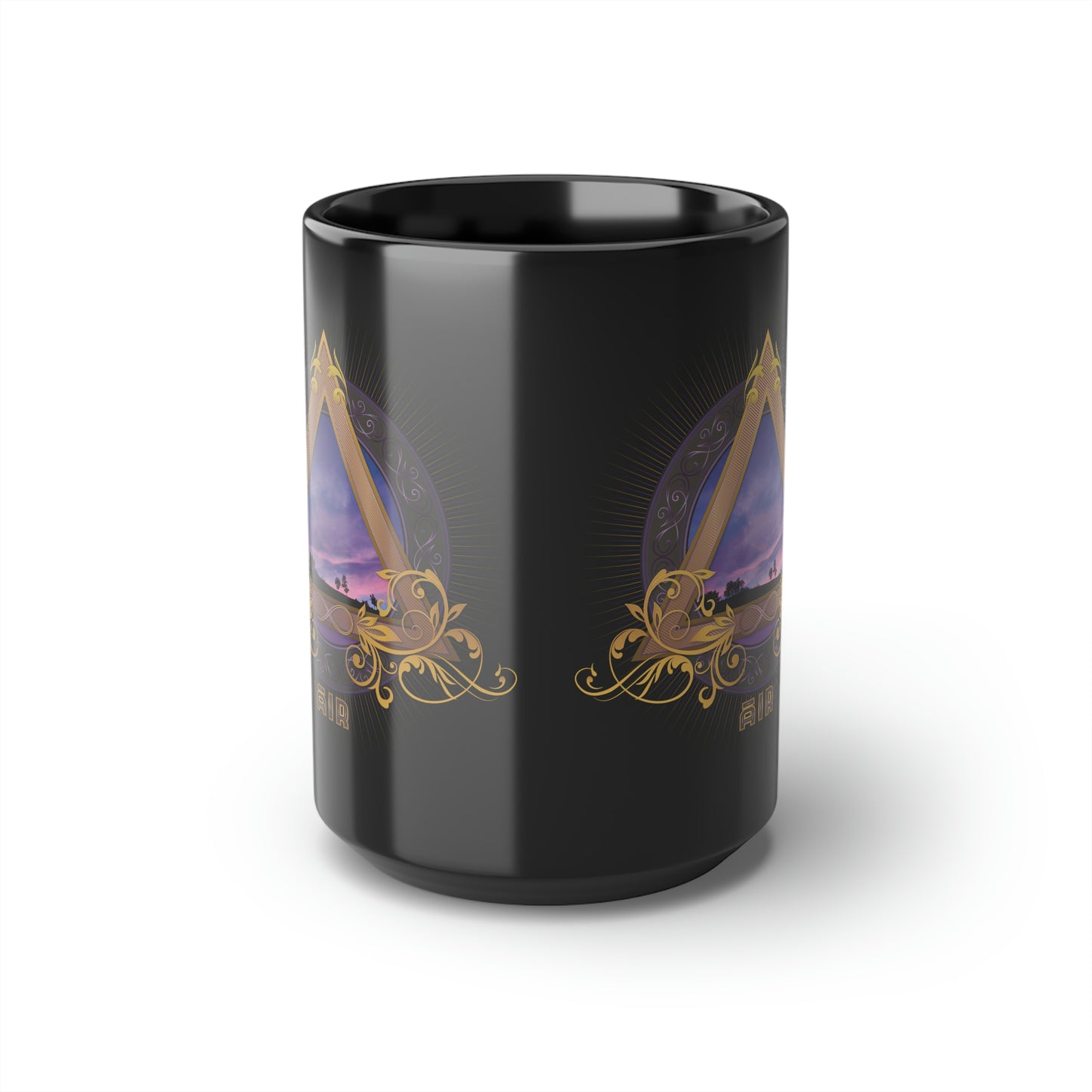 Black Mug, 15oz