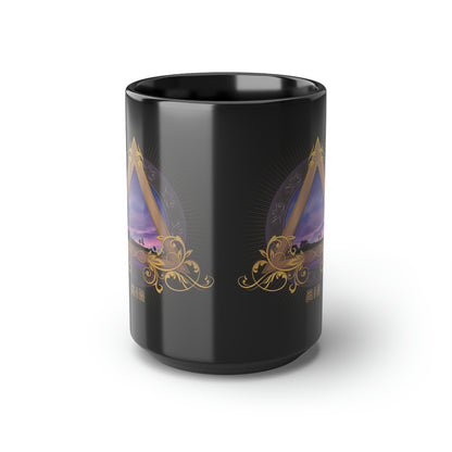 Black Mug, 15oz