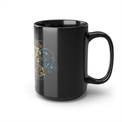 Black Mug, 15oz