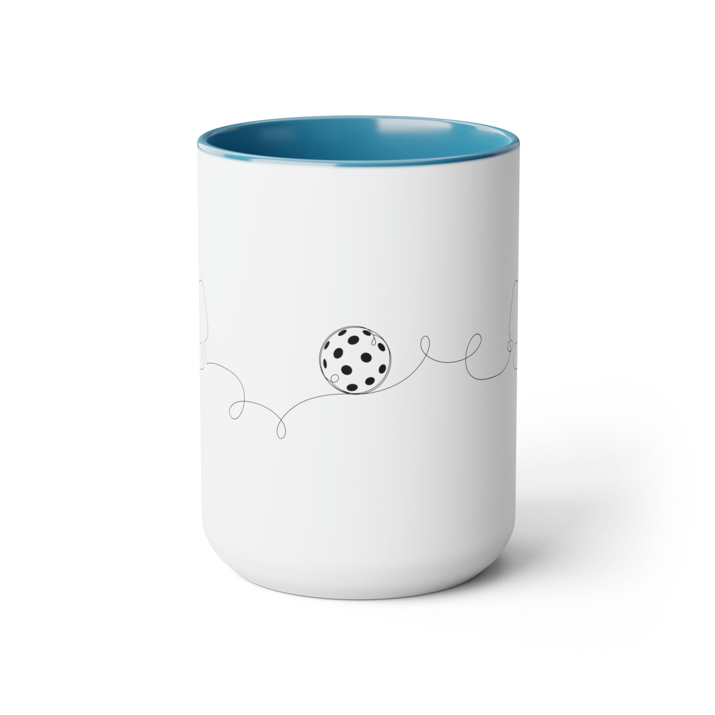 Two-Tone Coffee Mugs, 15oz