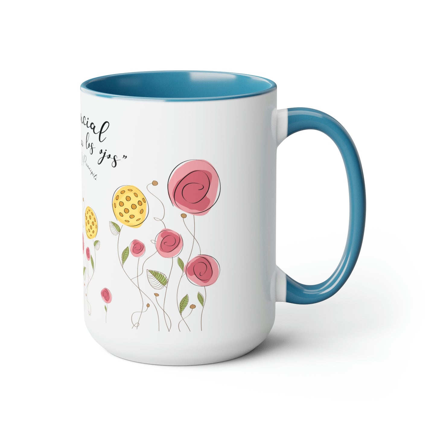 Two-Tone Coffee Mugs, 15oz
