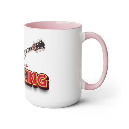 Two-Tone Coffee Mugs, 15oz