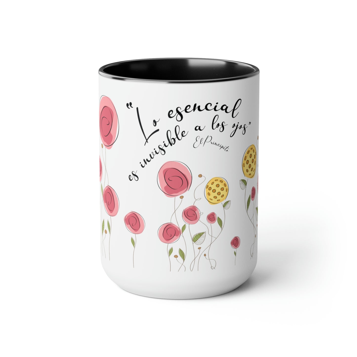 Two-Tone Coffee Mugs, 15oz