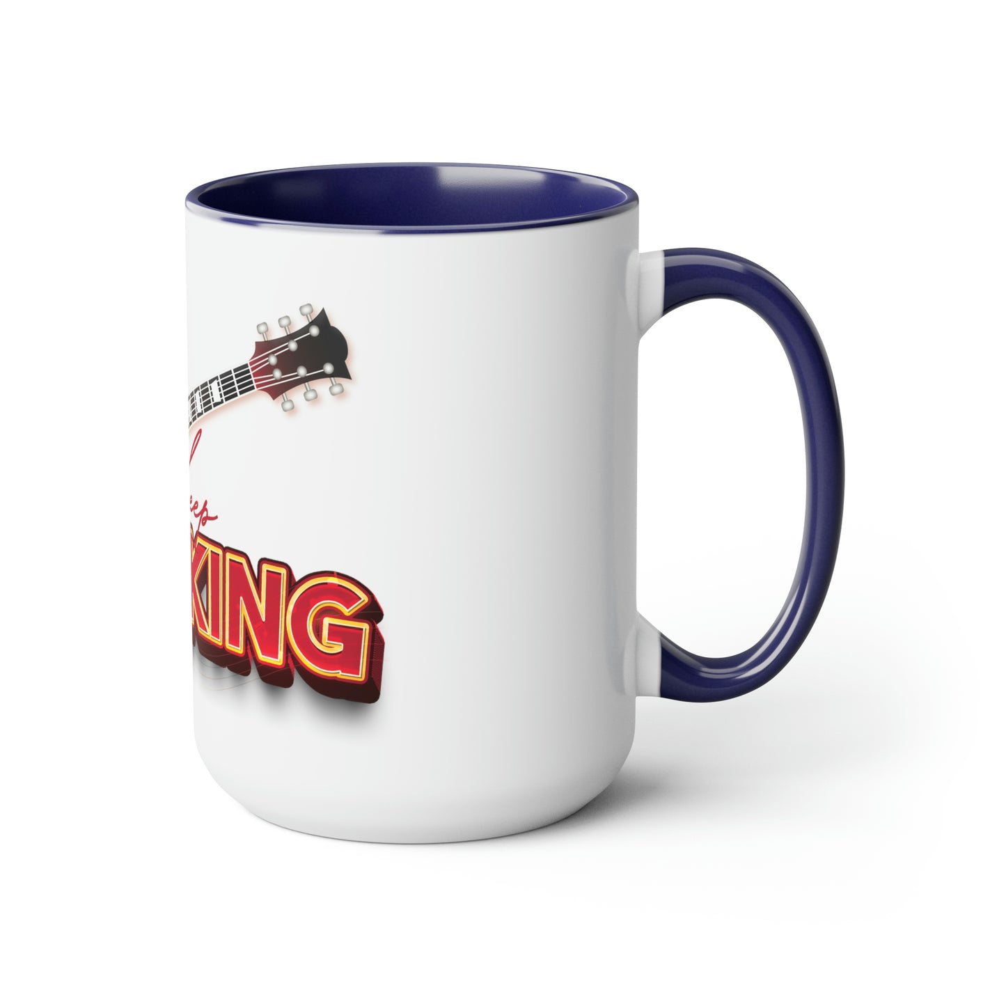 Two-Tone Coffee Mugs, 15oz