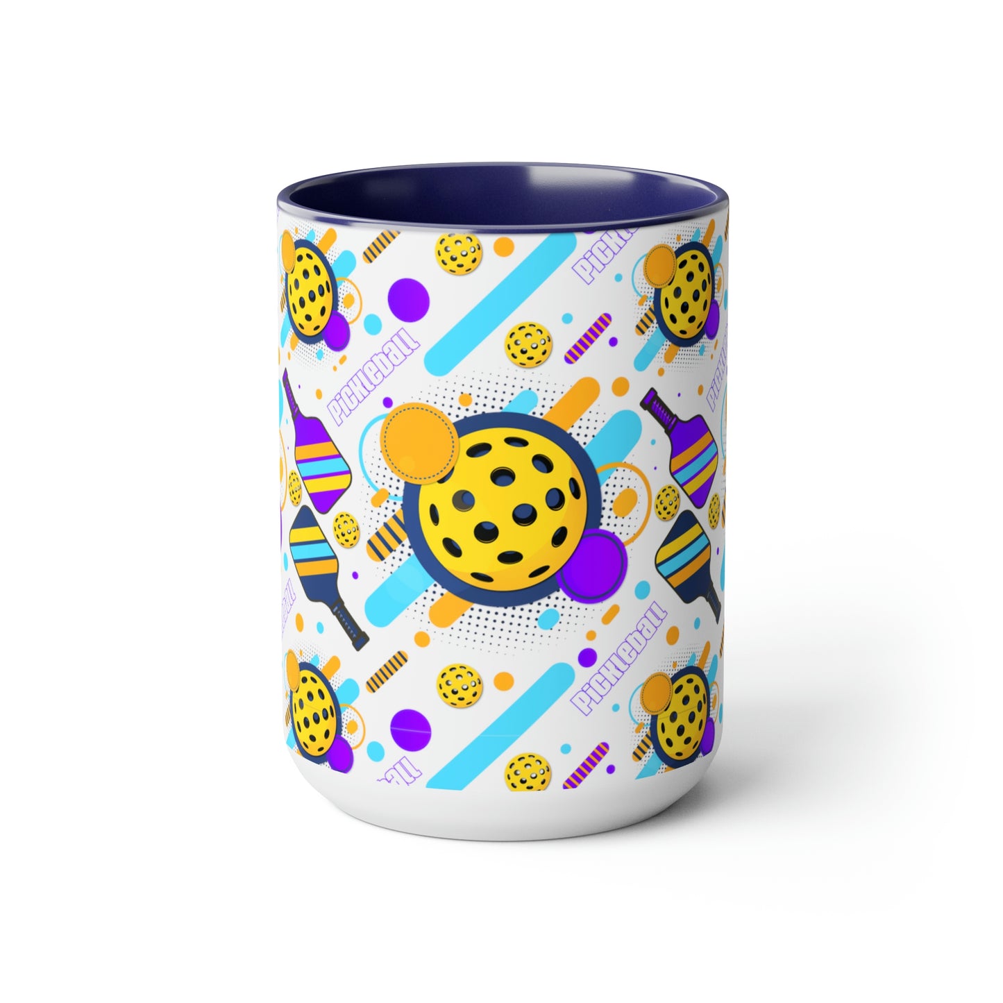 Two-Tone Coffee Mugs, 15oz