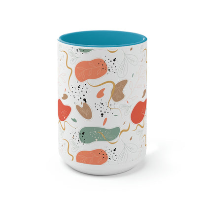 Two-Tone Coffee Mugs, 15oz