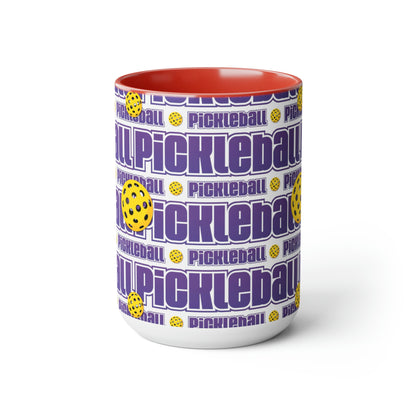 Two-Tone Coffee Mugs, 15oz