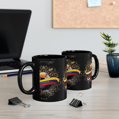 11oz Black Mug