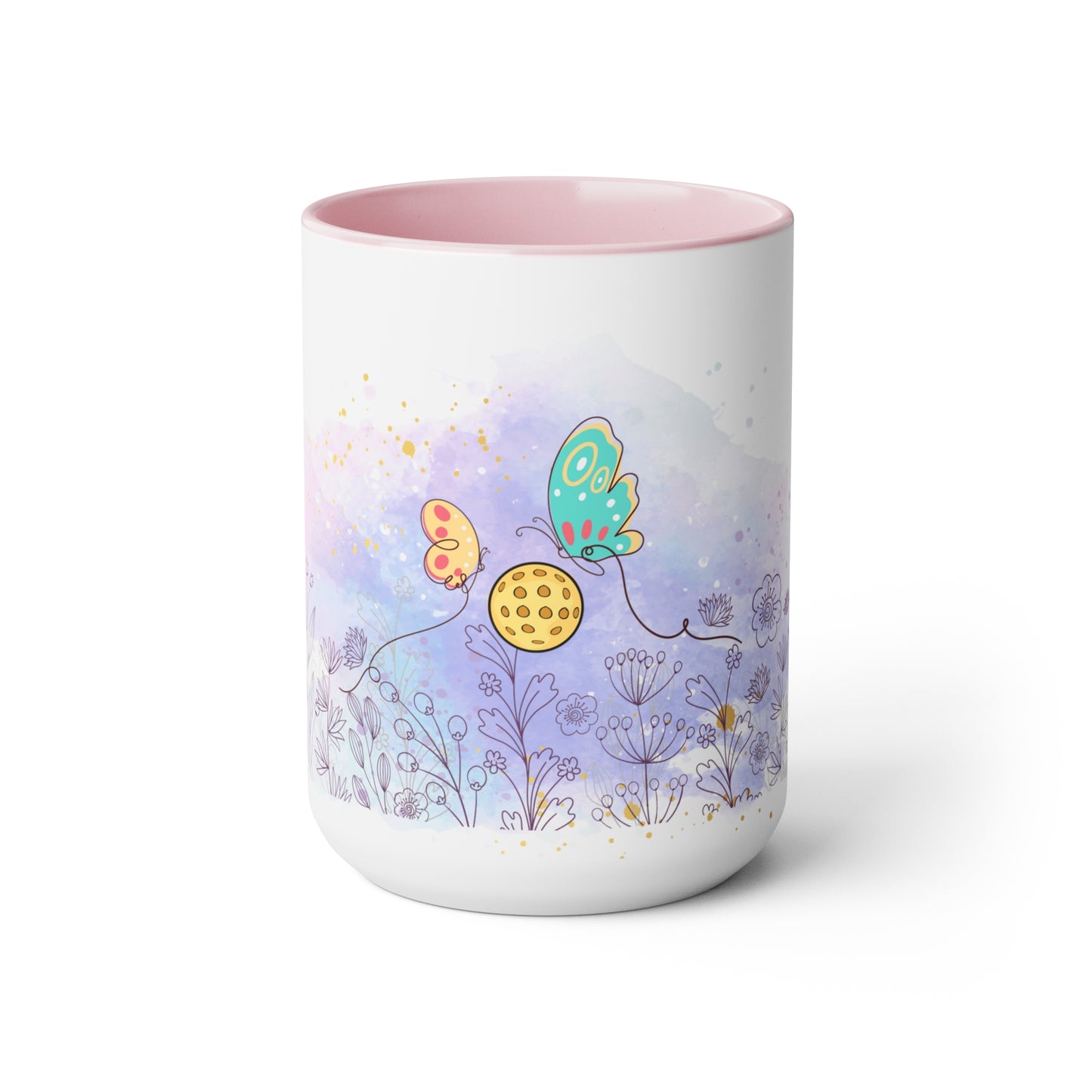 Two-Tone Coffee Mugs, 15oz