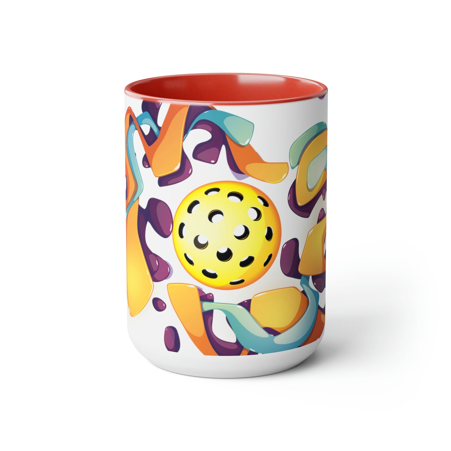 Two-Tone Coffee Mugs, 15oz