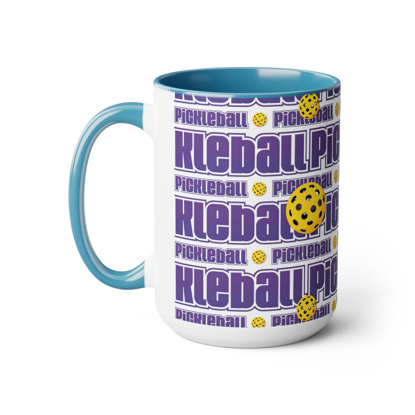 Two-Tone Coffee Mugs, 15oz