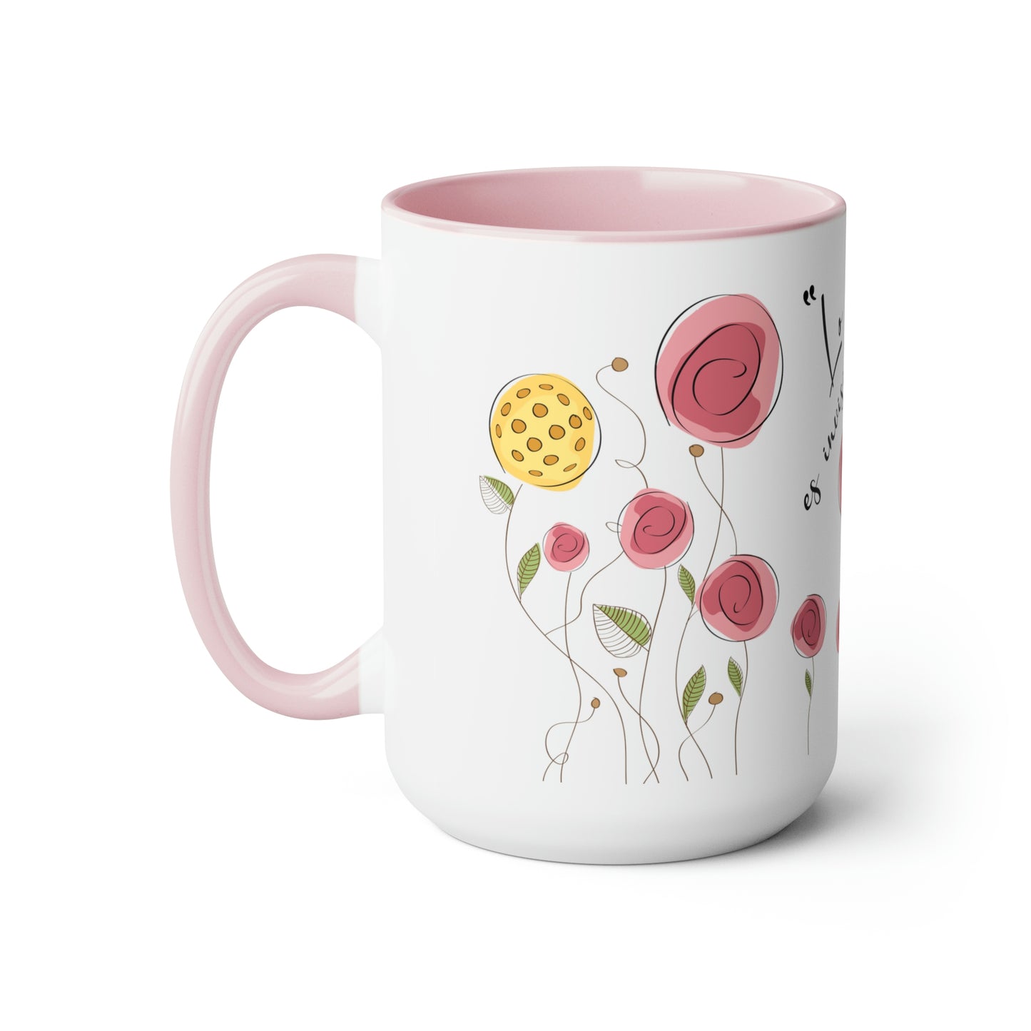 Two-Tone Coffee Mugs, 15oz