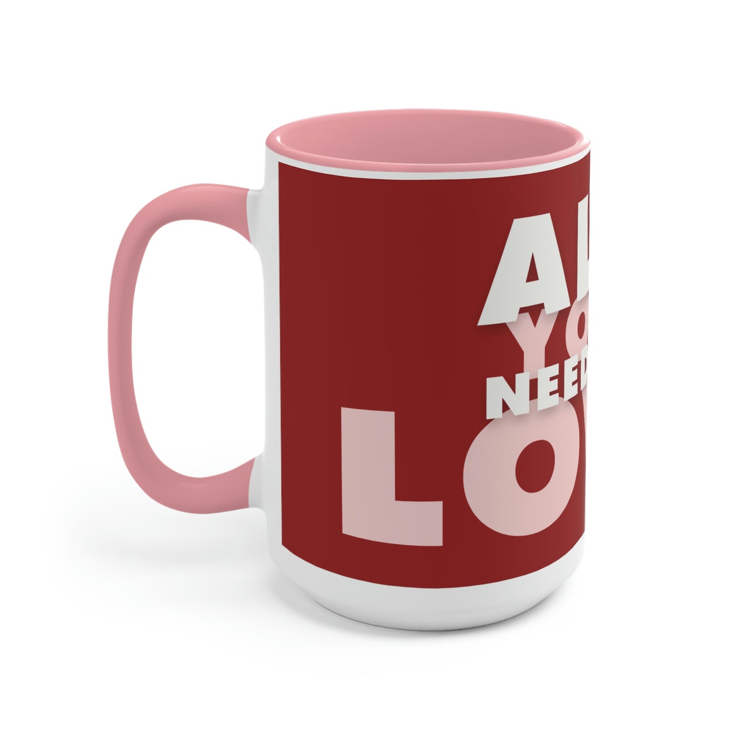 Two-Tone Coffee Mugs, 15oz