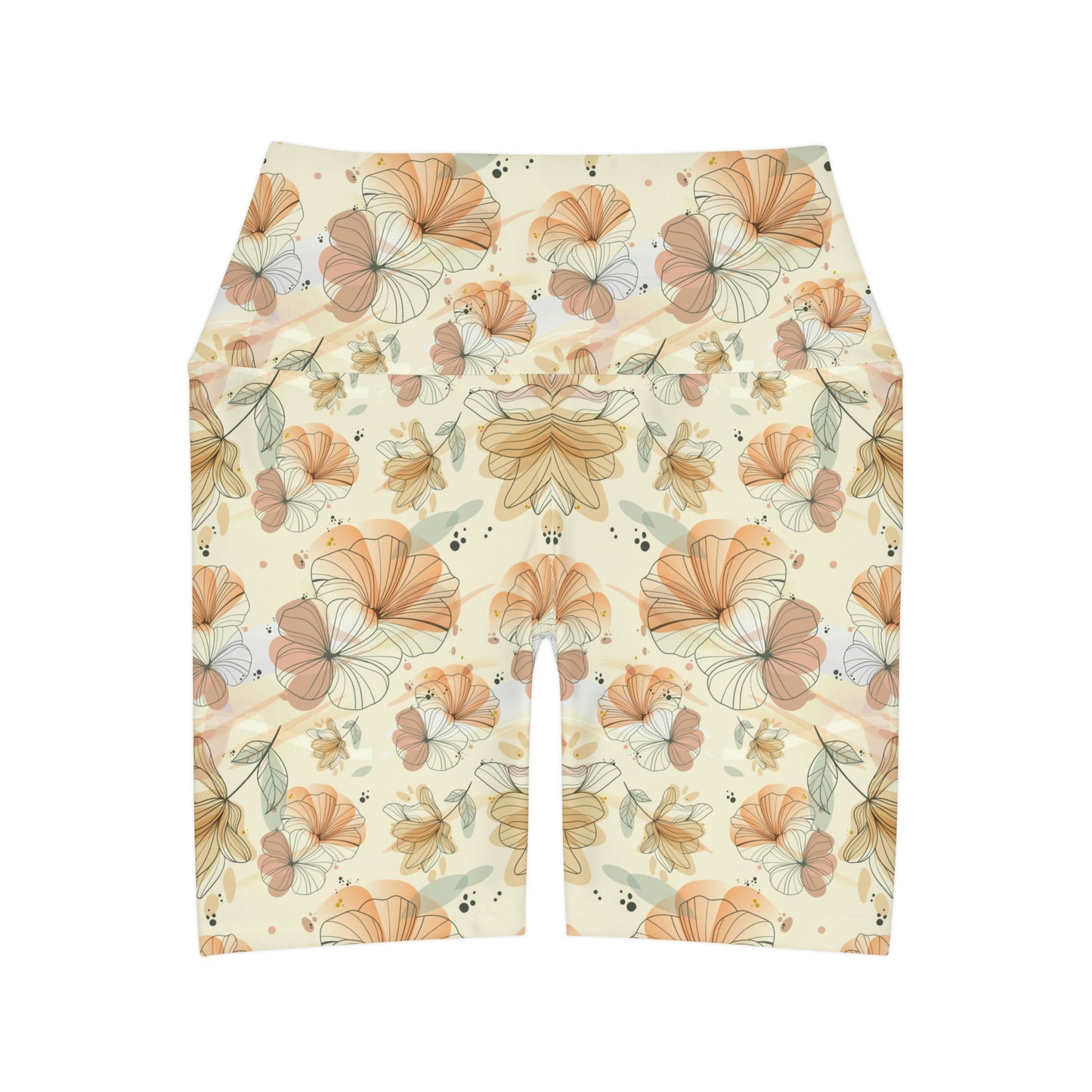 High Waisted Yoga Shorts