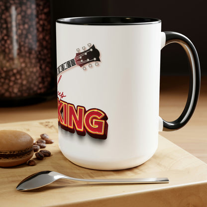 Two-Tone Coffee Mugs, 15oz