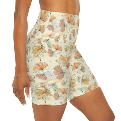 High Waisted Yoga Shorts