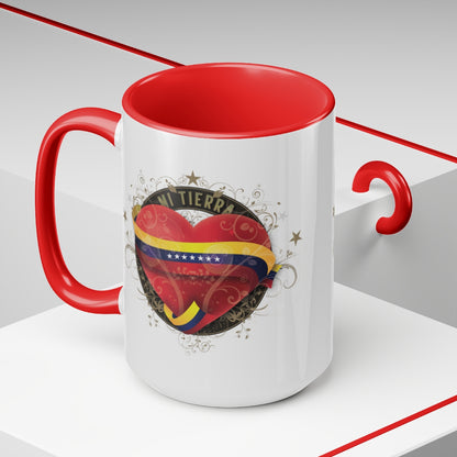 Two-Tone Coffee Mugs, 15oz