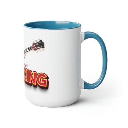 Two-Tone Coffee Mugs, 15oz