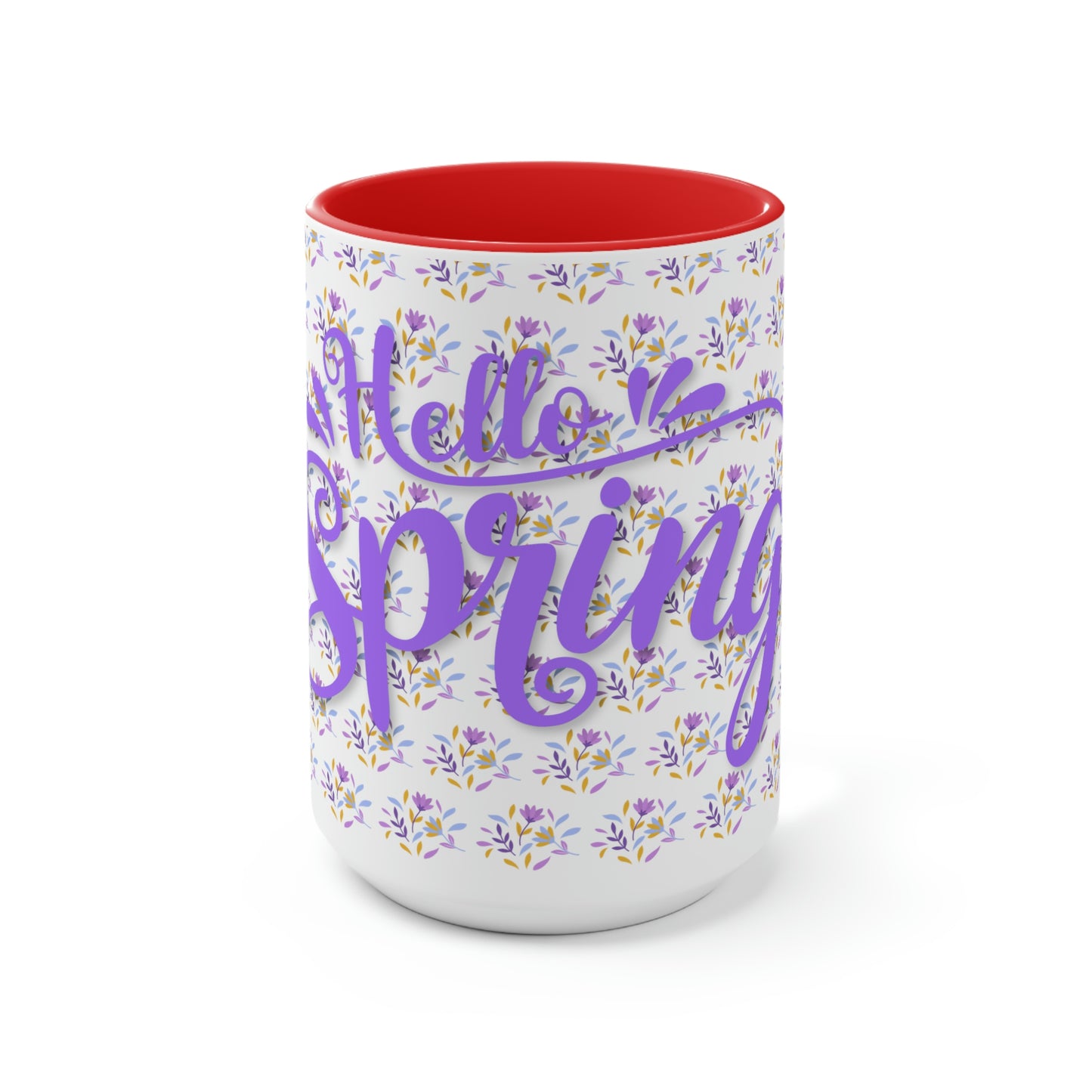 Two-Tone Coffee Mugs, 15oz