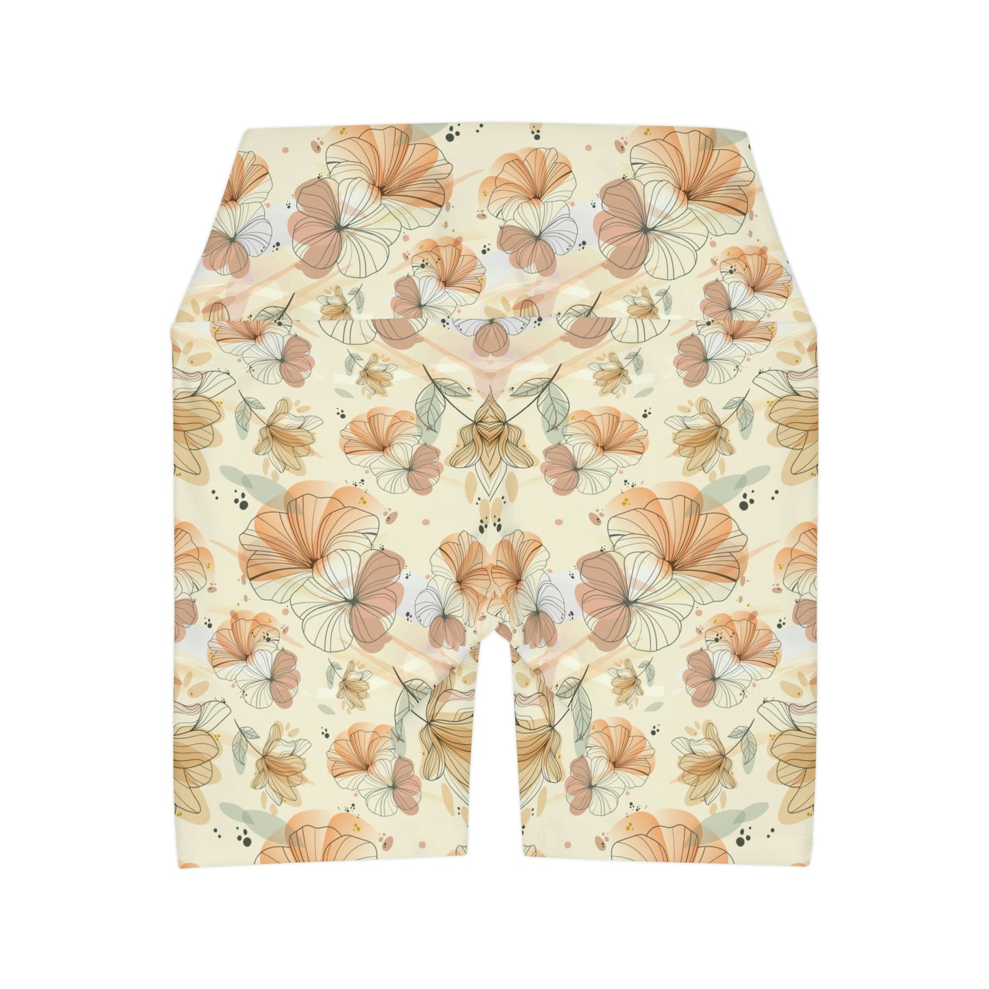 High Waisted Yoga Shorts