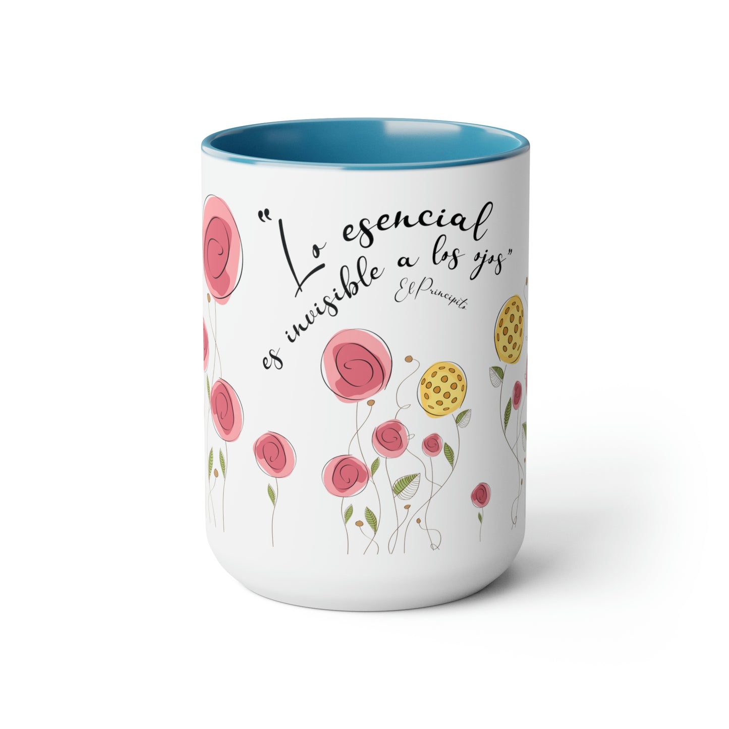 Two-Tone Coffee Mugs, 15oz