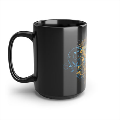 Black Mug, 15oz