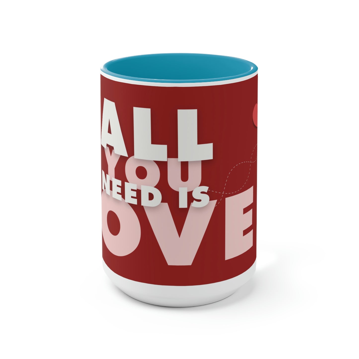 Two-Tone Coffee Mugs, 15oz