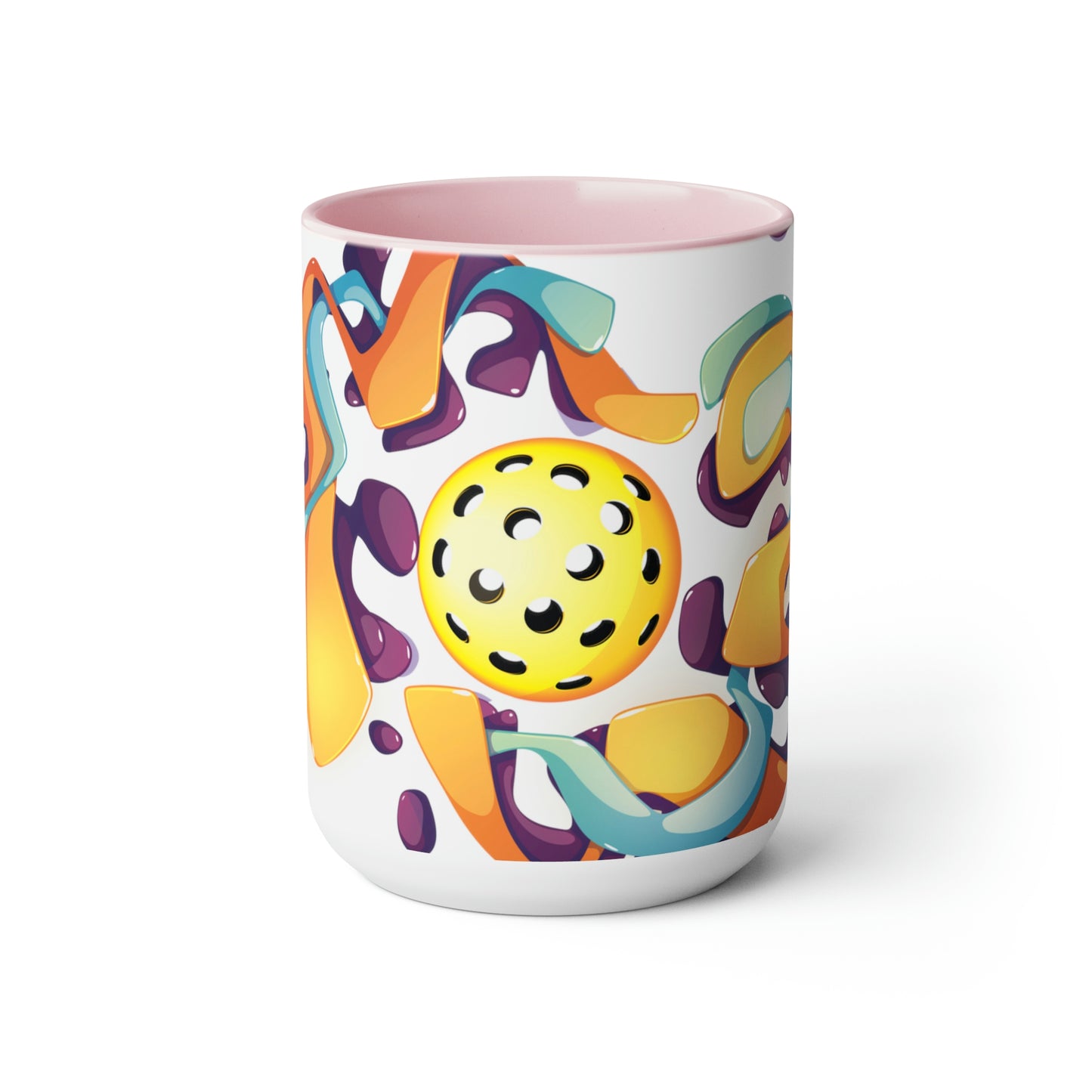Two-Tone Coffee Mugs, 15oz