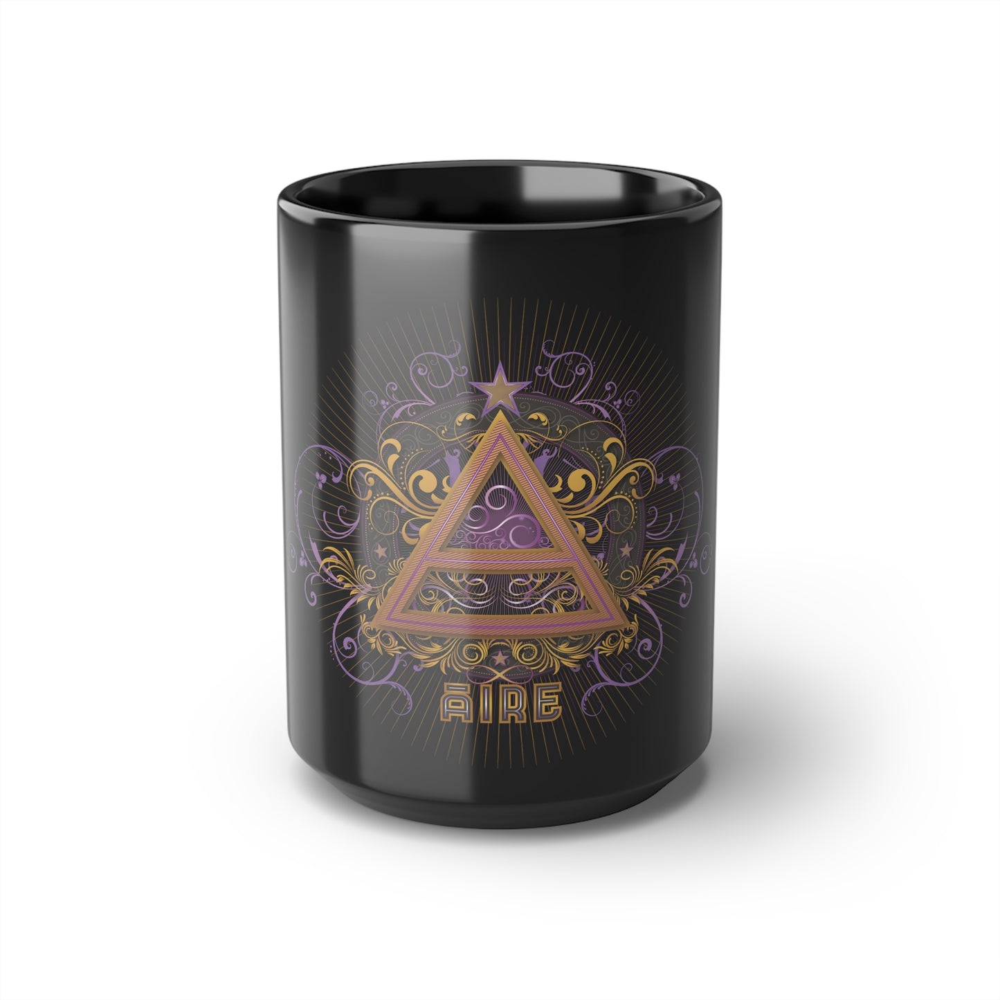 Black Mug, 15oz