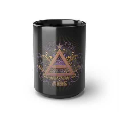 Black Mug, 15oz