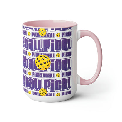 Two-Tone Coffee Mugs, 15oz