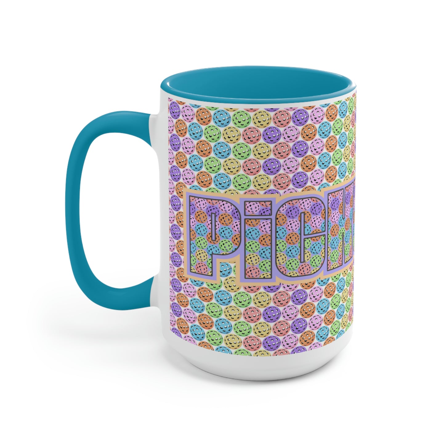 Two-Tone Coffee Mugs, 15oz