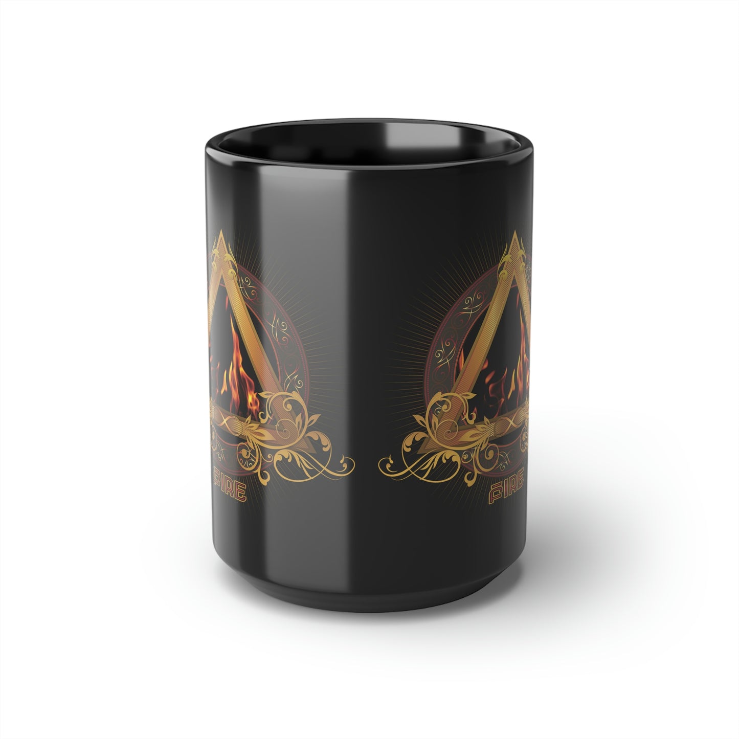 Black Mug, 15oz