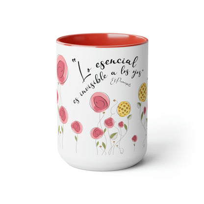 Two-Tone Coffee Mugs, 15oz