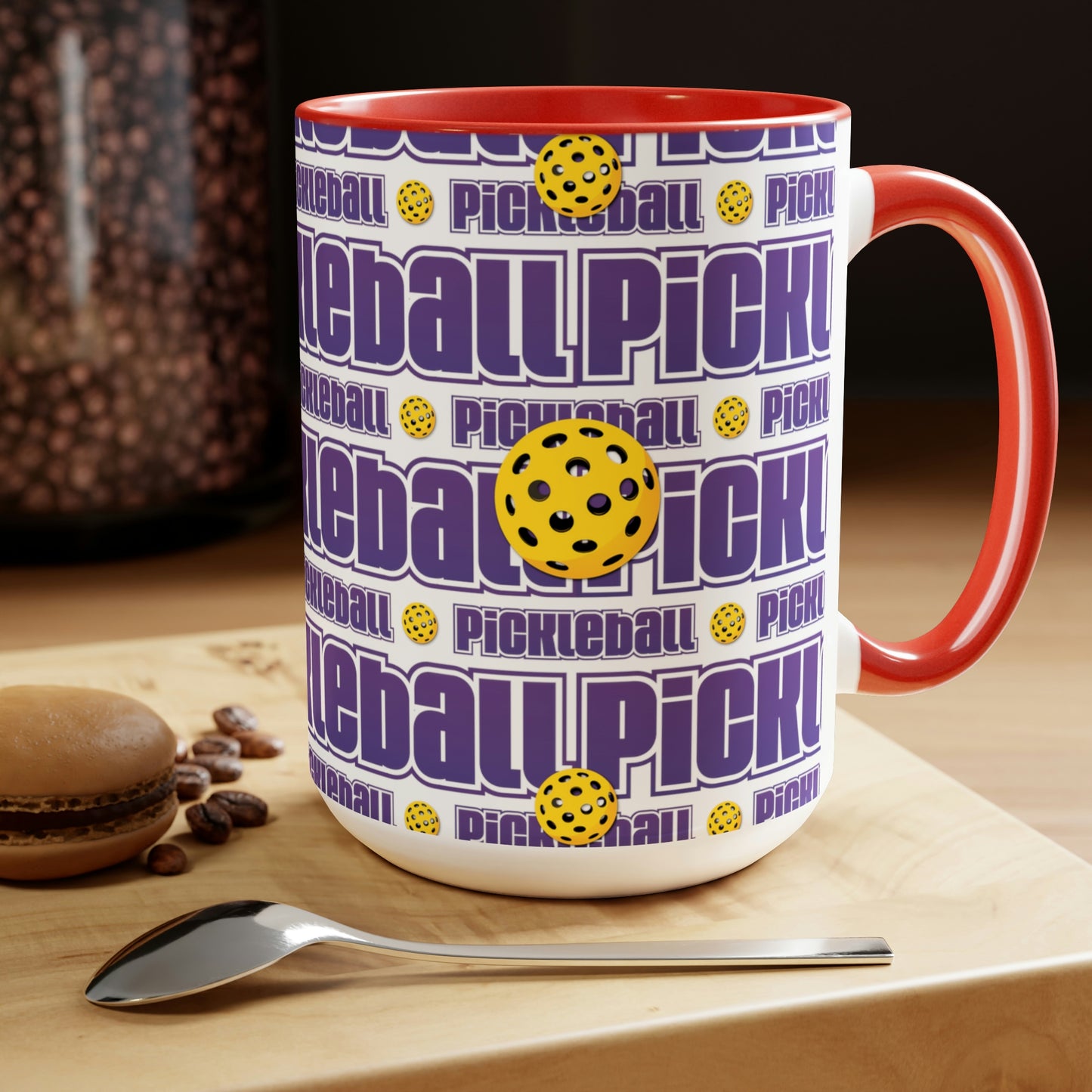 Two-Tone Coffee Mugs, 15oz