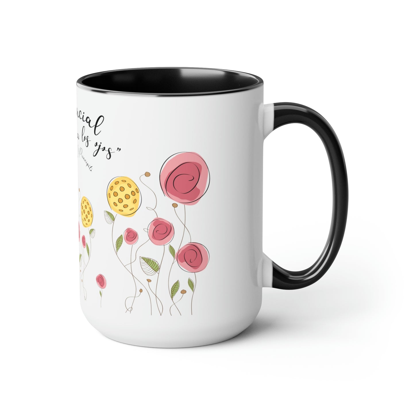 Two-Tone Coffee Mugs, 15oz