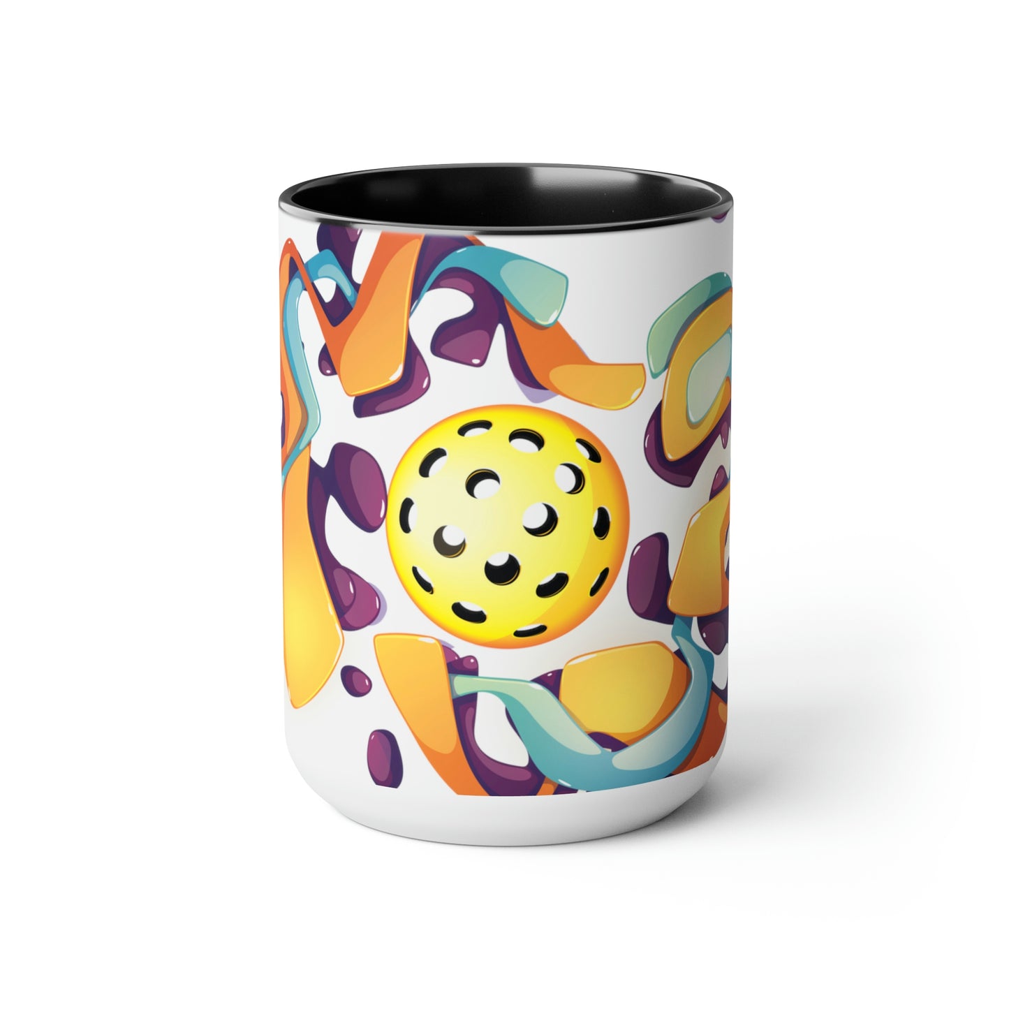 Two-Tone Coffee Mugs, 15oz