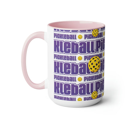 Two-Tone Coffee Mugs, 15oz